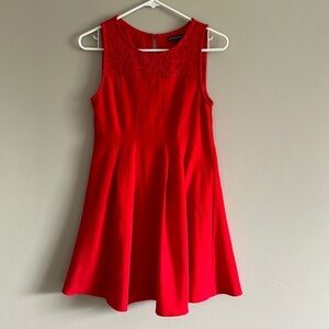 Girls red dress!